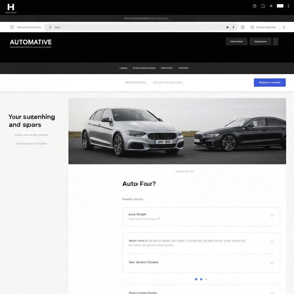 Website maintenance and support services illustration